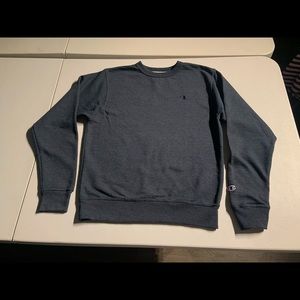Champion Men's Blue Sweatshirt Small